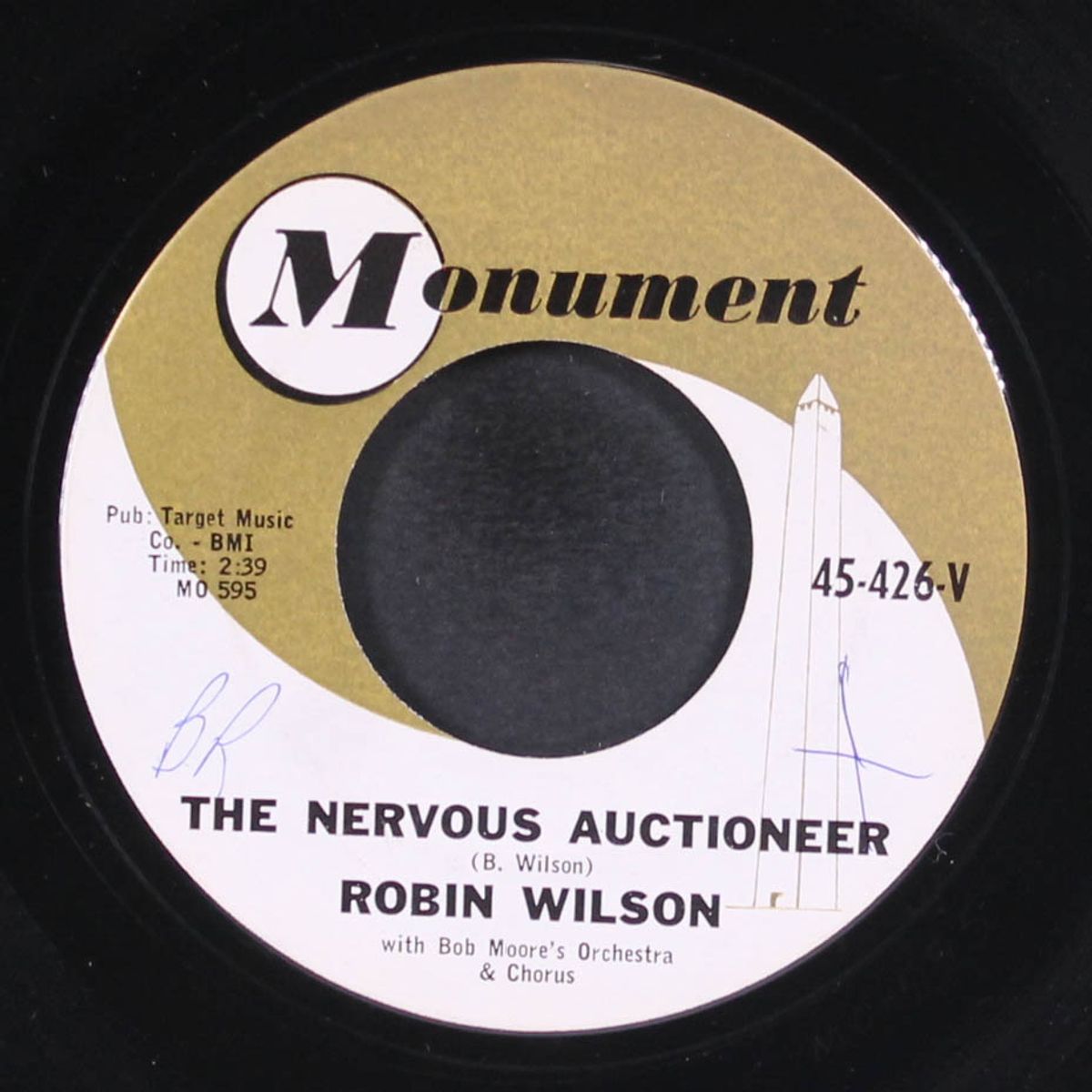 close to me / the nervous auctioneer by ROBIN WILSON