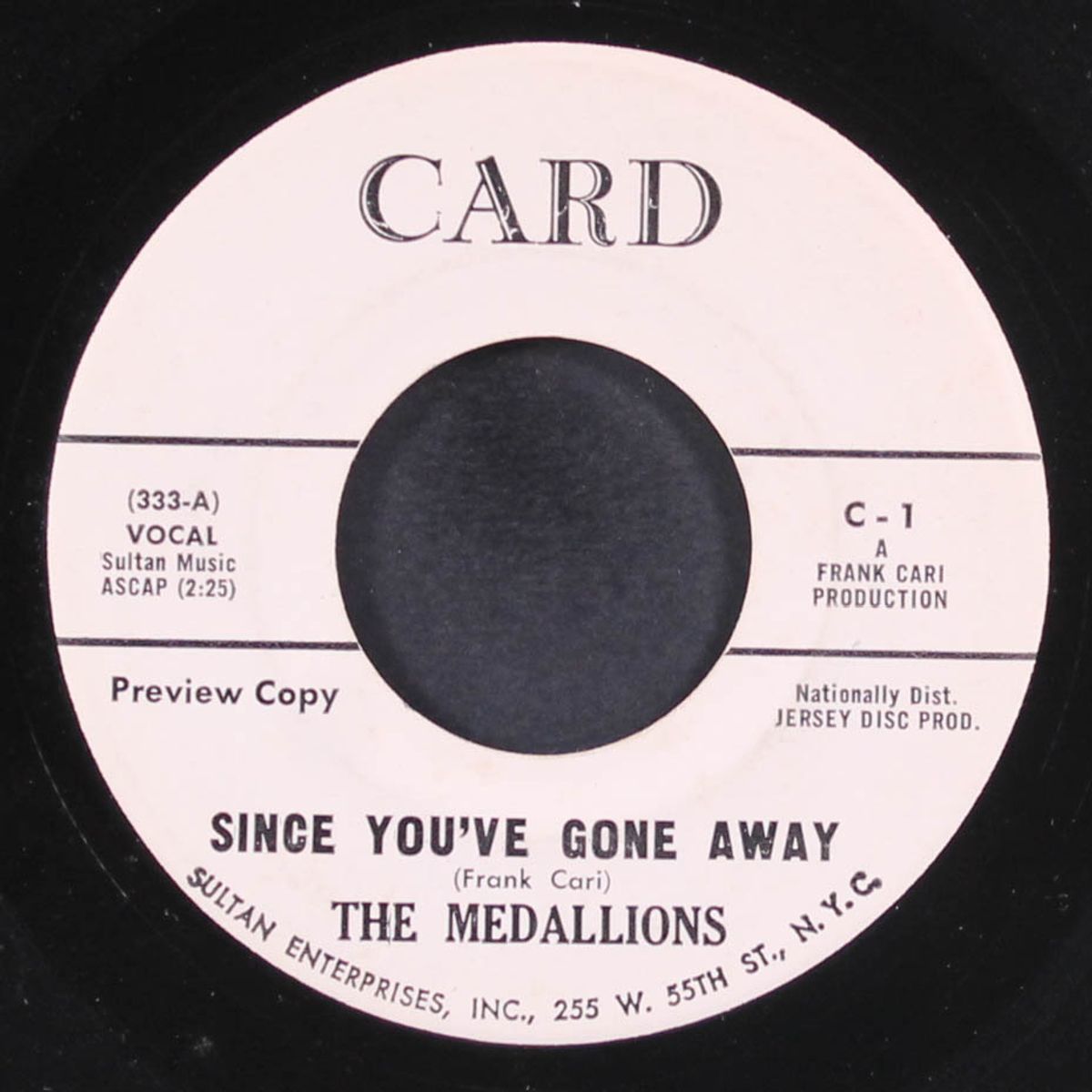 since you've gone away / love letters by MEDALLIONS