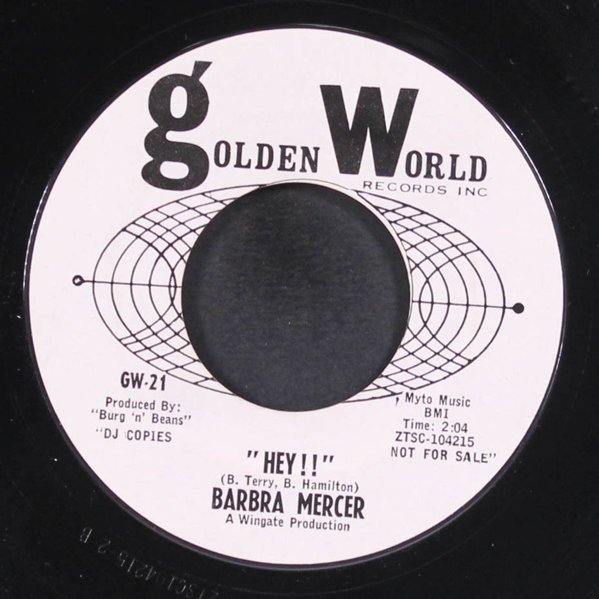 hey! / can't stop loving you baby by BARBRA MERCER