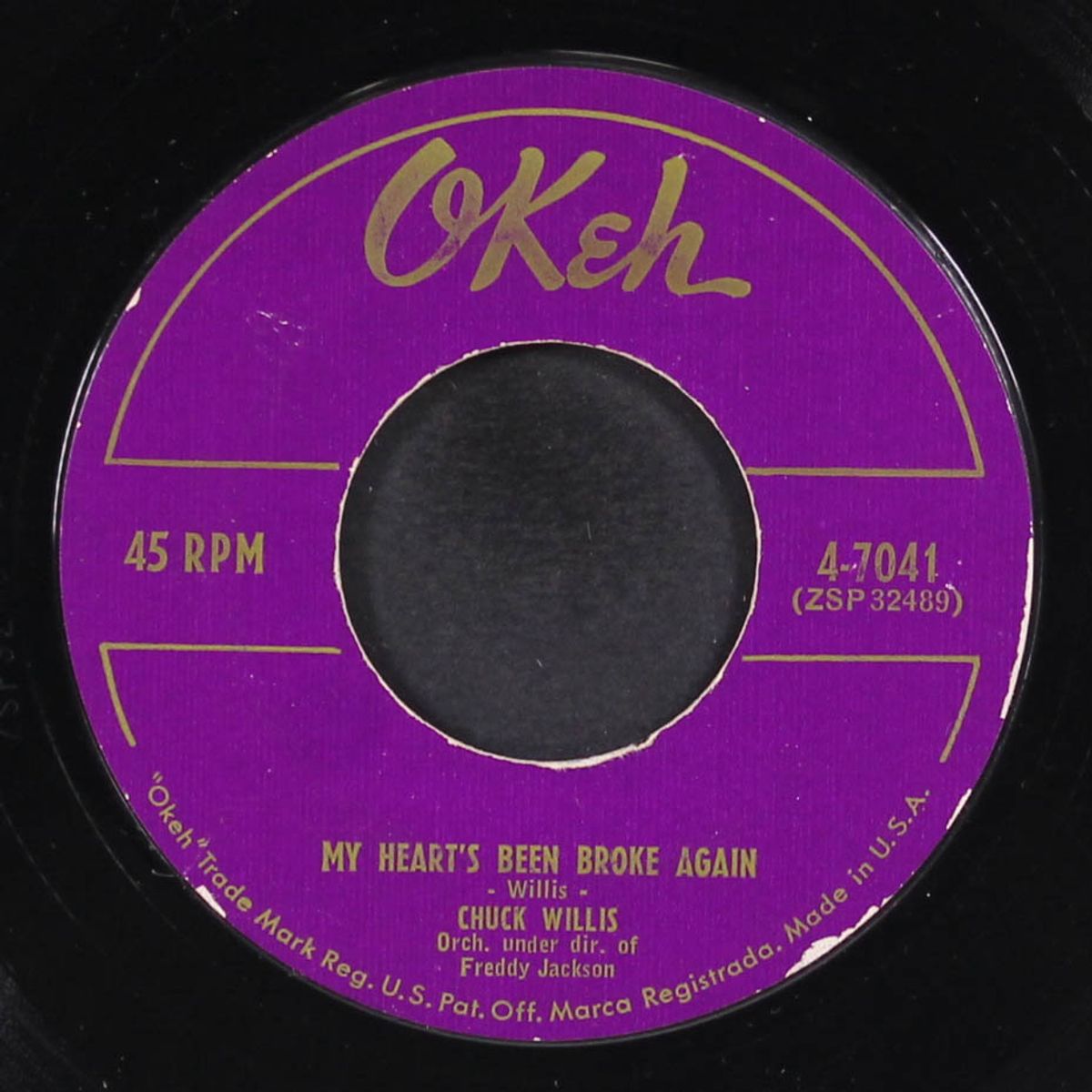 change my mind / my heart's been broke again by CHUCK WILLIS