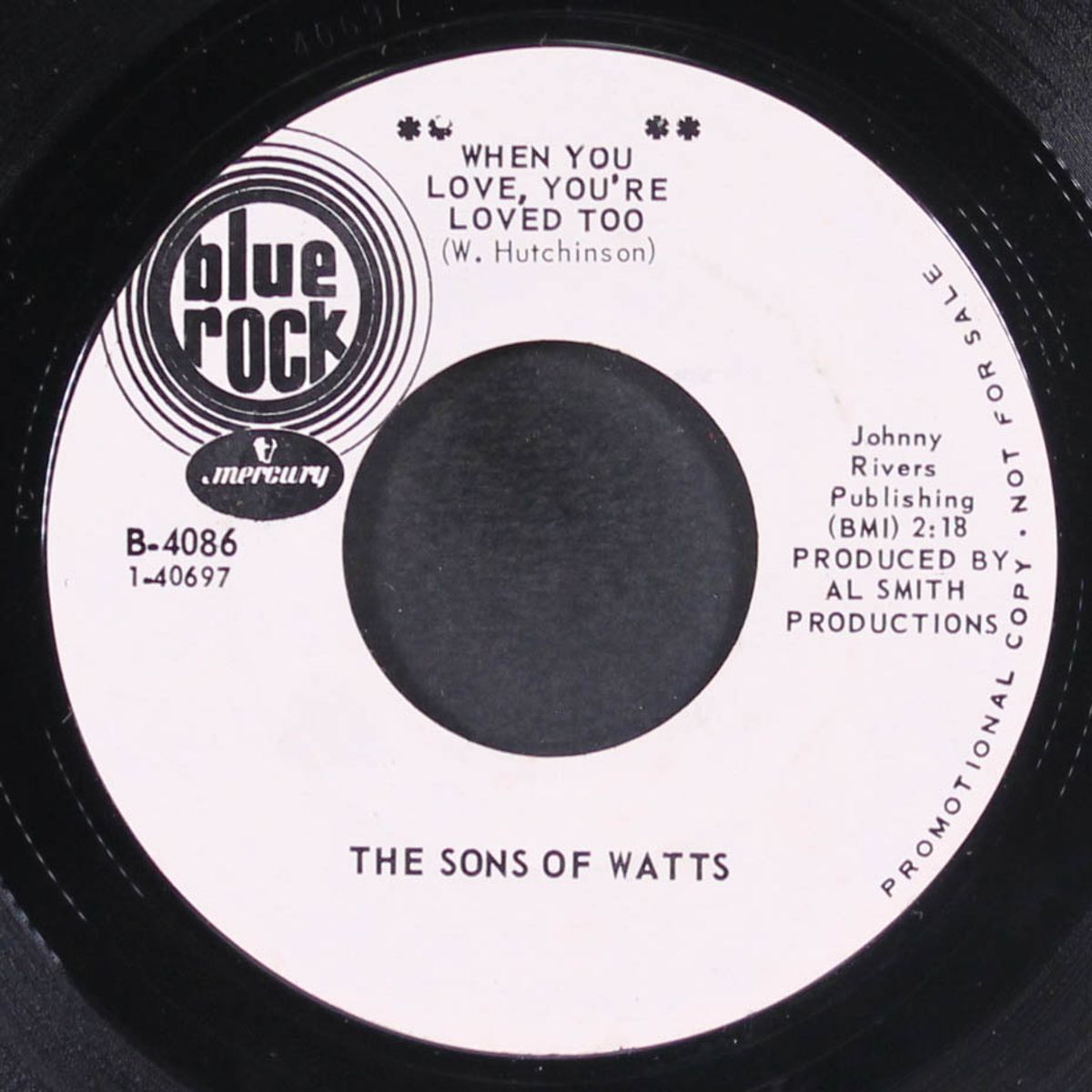 can't you tell i'm lonely / when you love, you're loved too by SONS OF WATTS