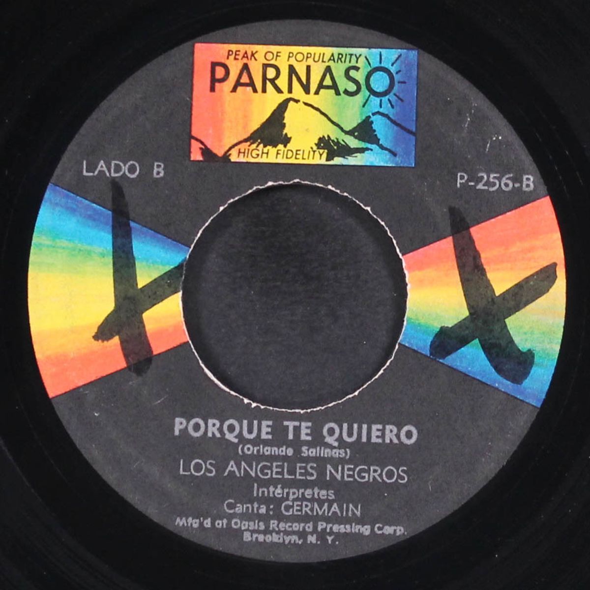 mi tristeza es mia y nada mas / porque te quiero by LOS ANGELES NEGROS