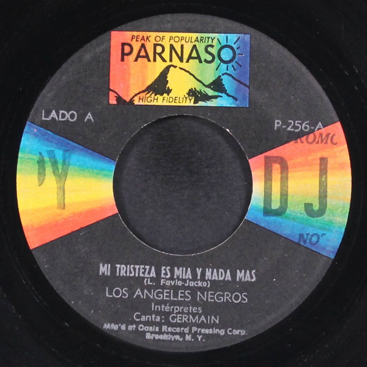 mi tristeza es mia y nada mas / porque te quiero by LOS ANGELES NEGROS