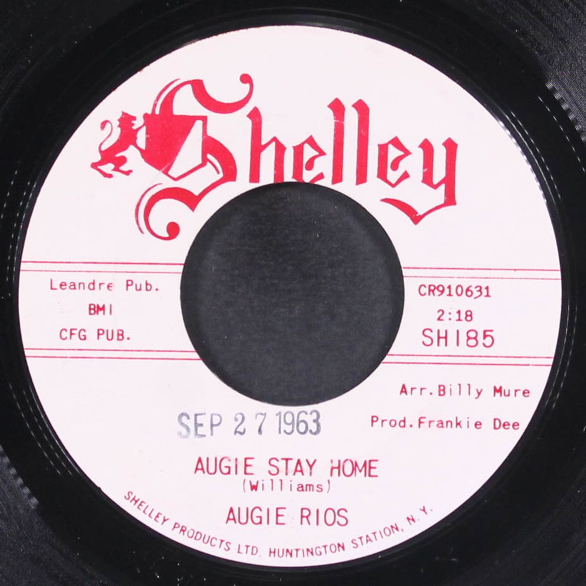 augie stay home / lullaby by AUGIE RIOS