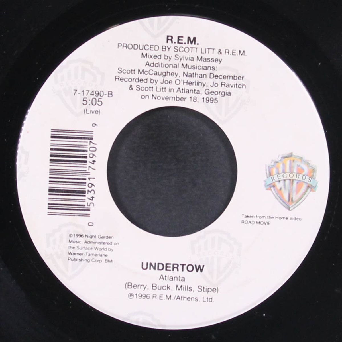 undertow / bittersweet me by R.E.M.