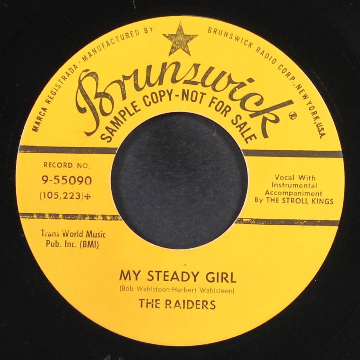 walking through the jungle / my steady girl by RAIDERS