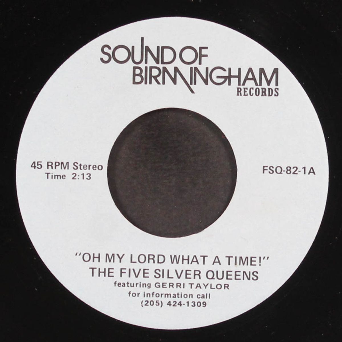 down through the years / oh my lord what a time! by FIVE SILVER QUEENS