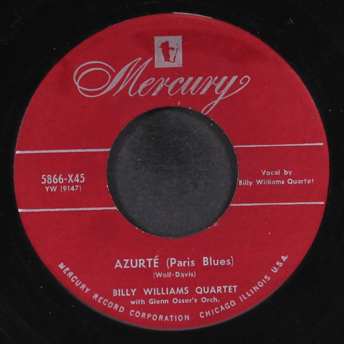 azurte (paris blues) / stay by BILLY WILLIAMS QUARTET