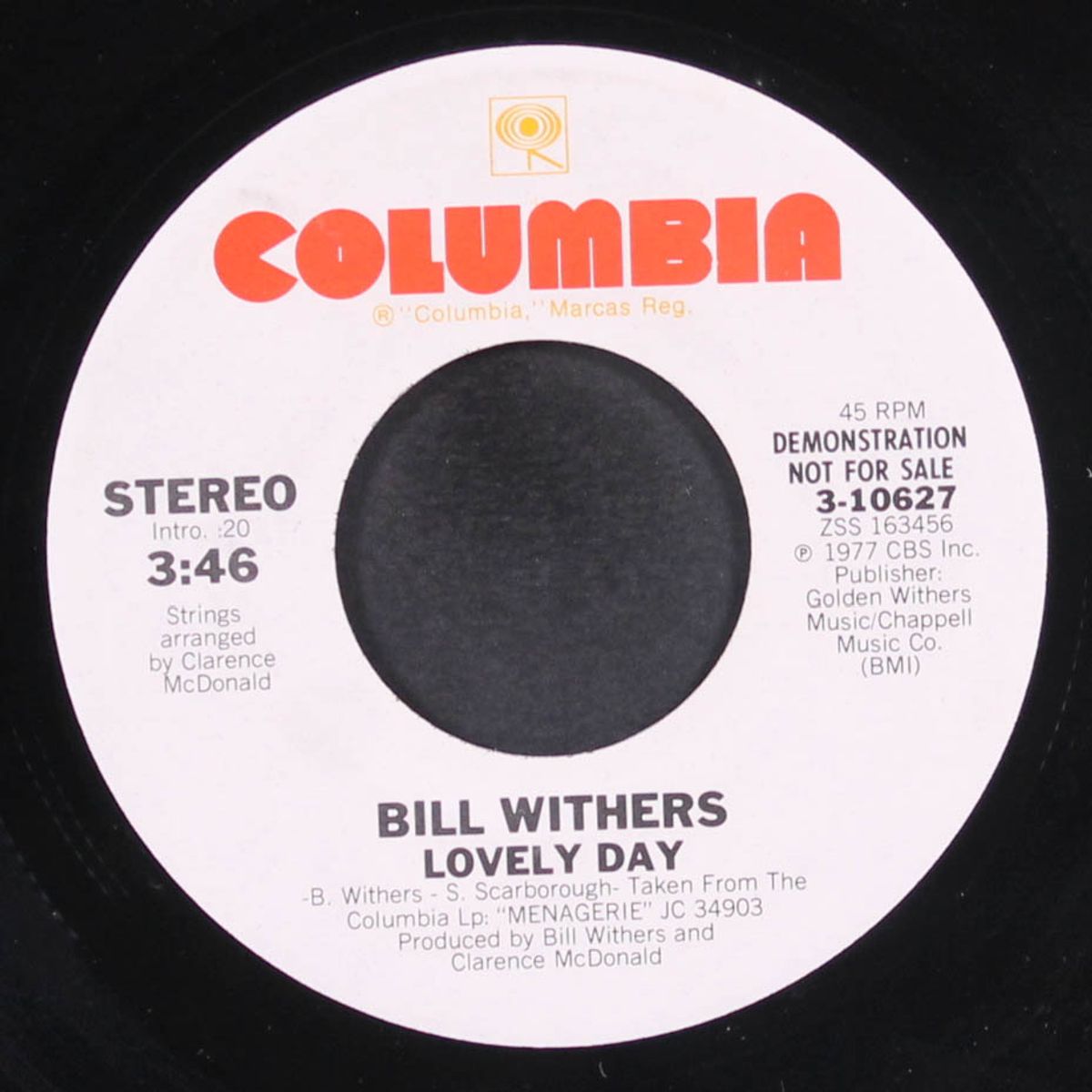 lovely day / mono by BILL WITHERS