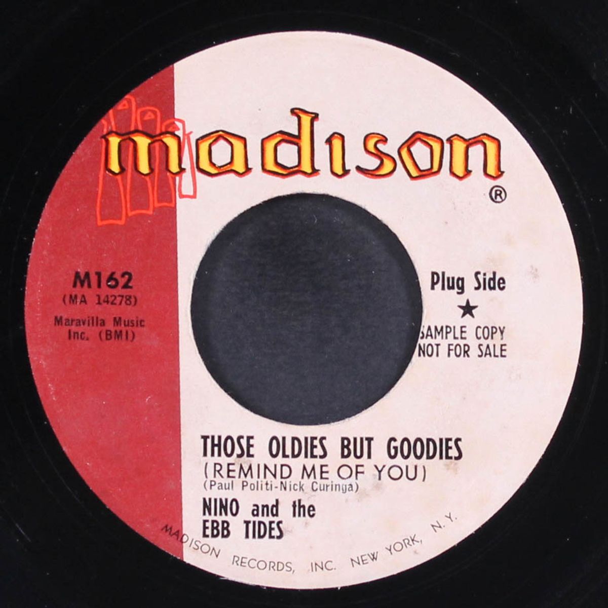 those oldies but goodies / don't run away by NINO & EBBTIDES