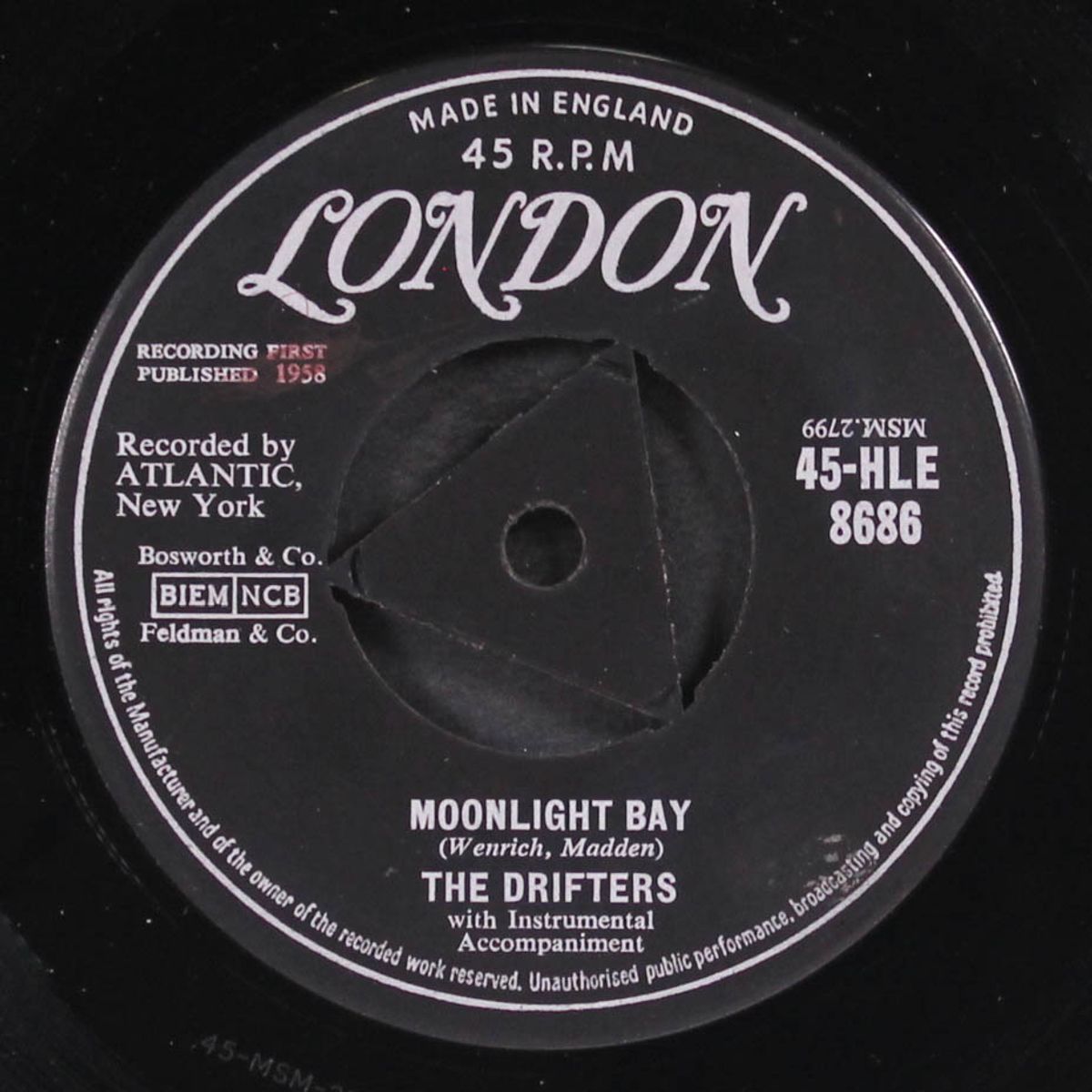 drip-drop / moonlight bay by DRIFTERS