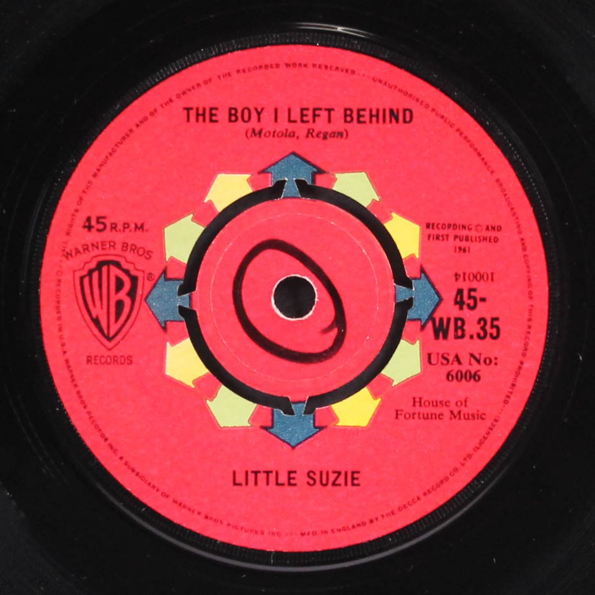 young love / the boy i left behind by LITTLE SUZIE