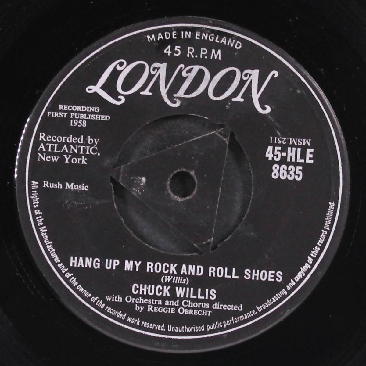 hang up my rock and roll shoes / what am i living for by CHUCK WILLIS