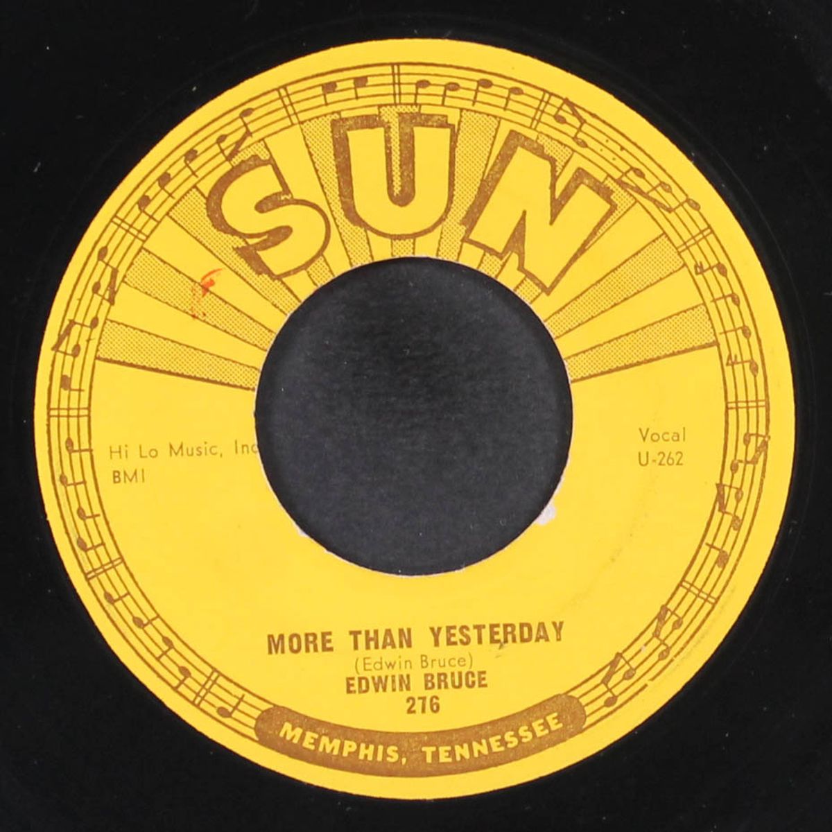 rock boppin' baby / more than yesterday by EDWIN BRUCE