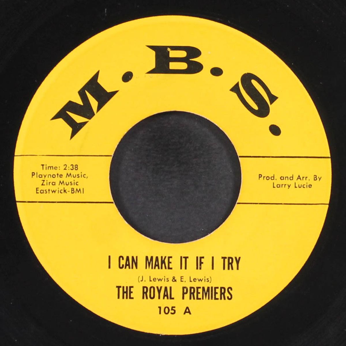 i can make it if i try / make love to me by ROYAL PREMIERS