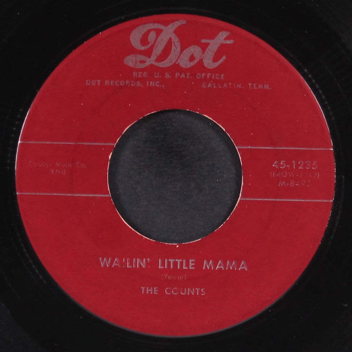 wailin' little mama / let me go lover by COUNTS