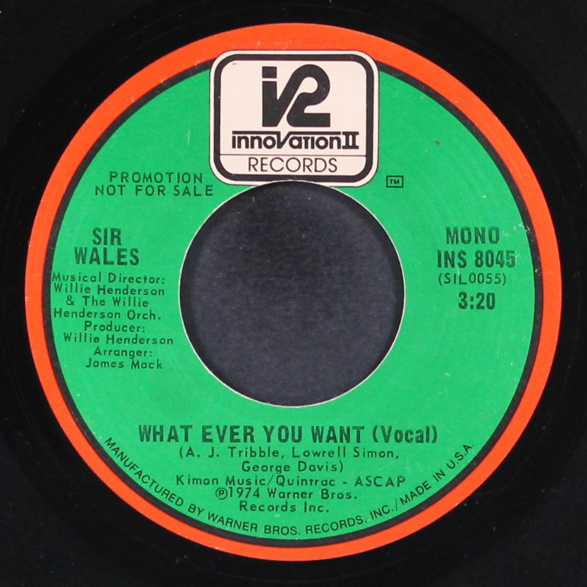 what ever you want / mono by SIR WALES WALLACE