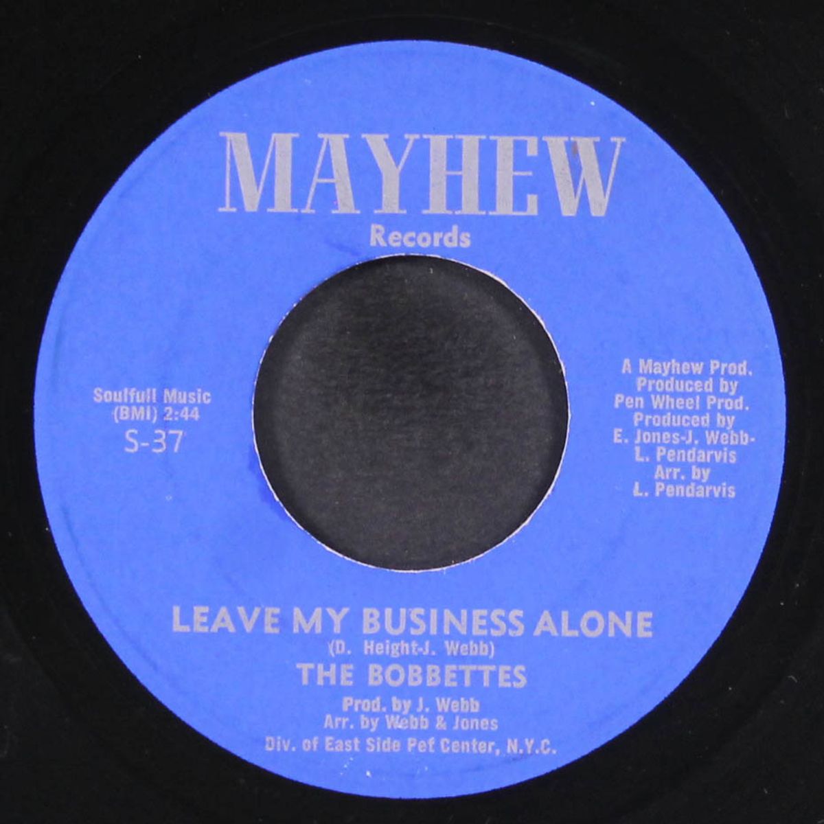 happy go lucky me / leave my business alone by BOBBETTES