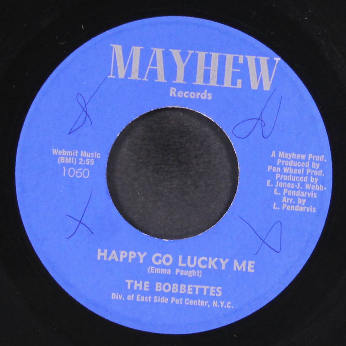 happy go lucky me / leave my business alone by BOBBETTES