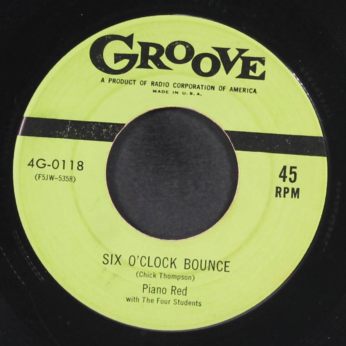 six o'clock bounce / goodbye by PIANO RED