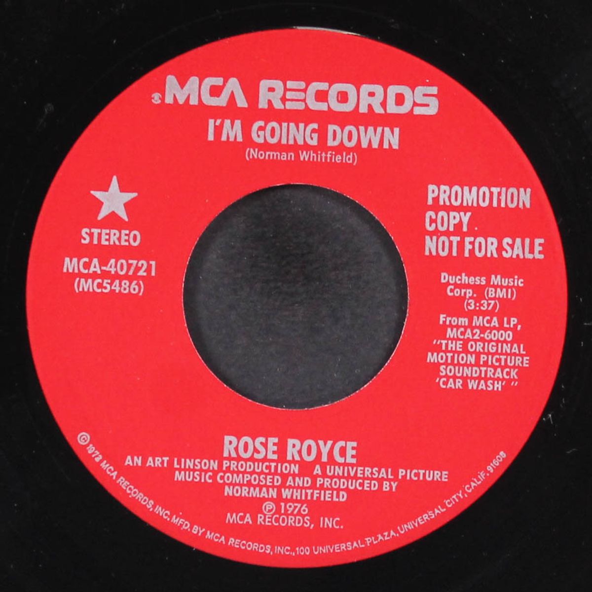 i'm going down / same by ROSE ROYCE