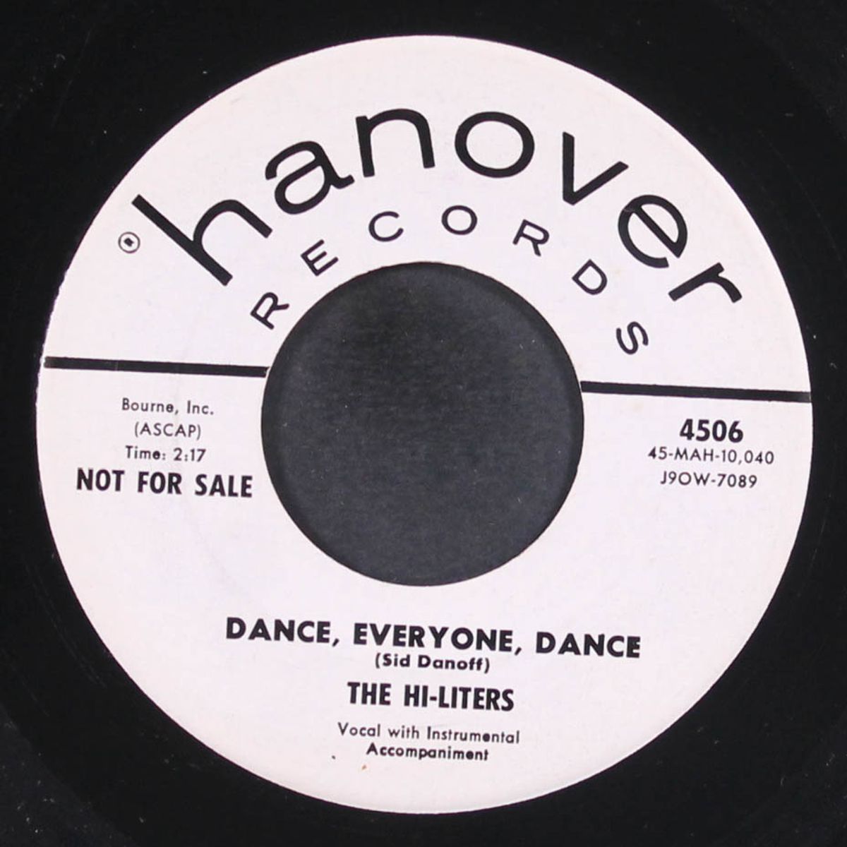 dance, everybody, dance / you must come in at the door by HI-LITERS