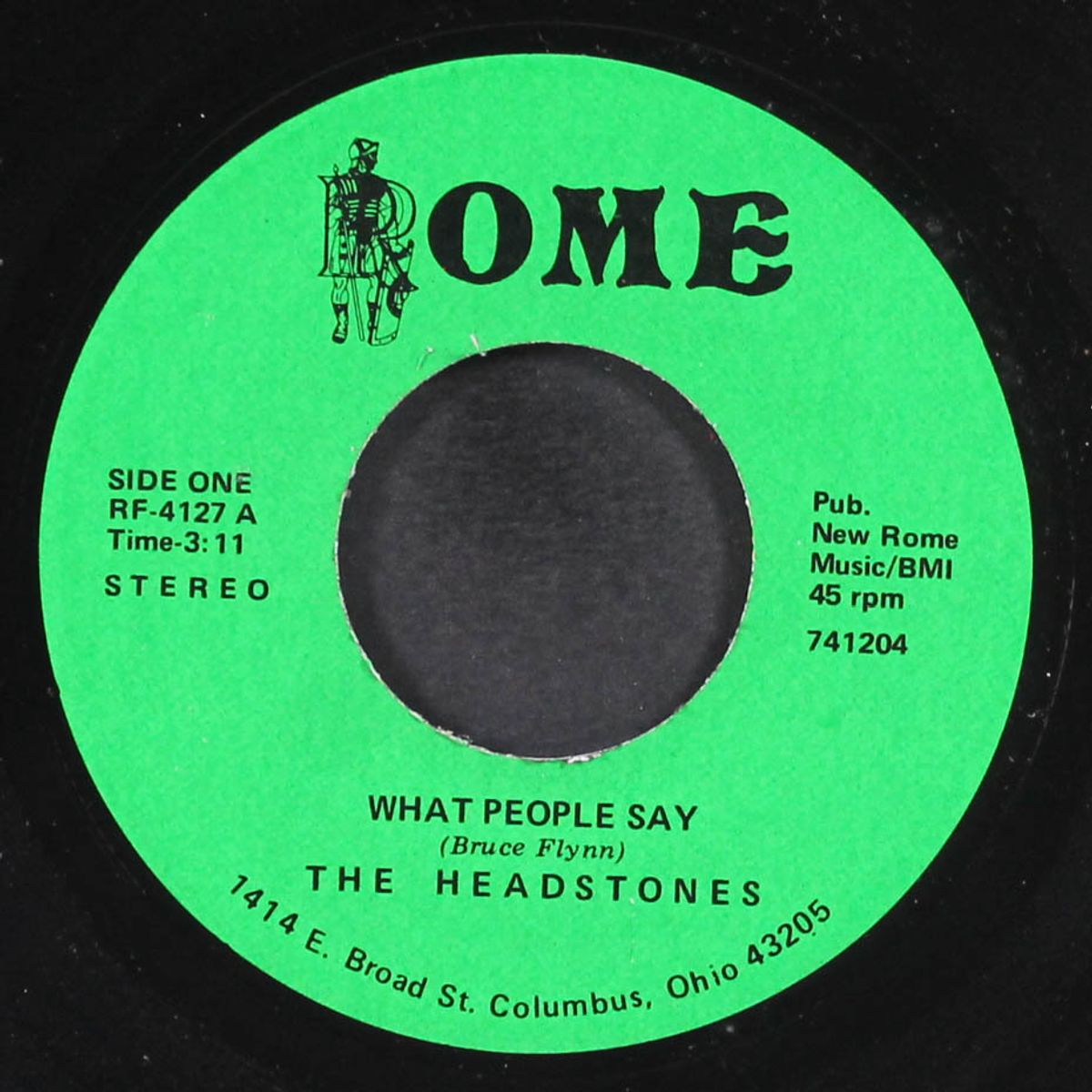 what people say / carry me on by HEADSTONES