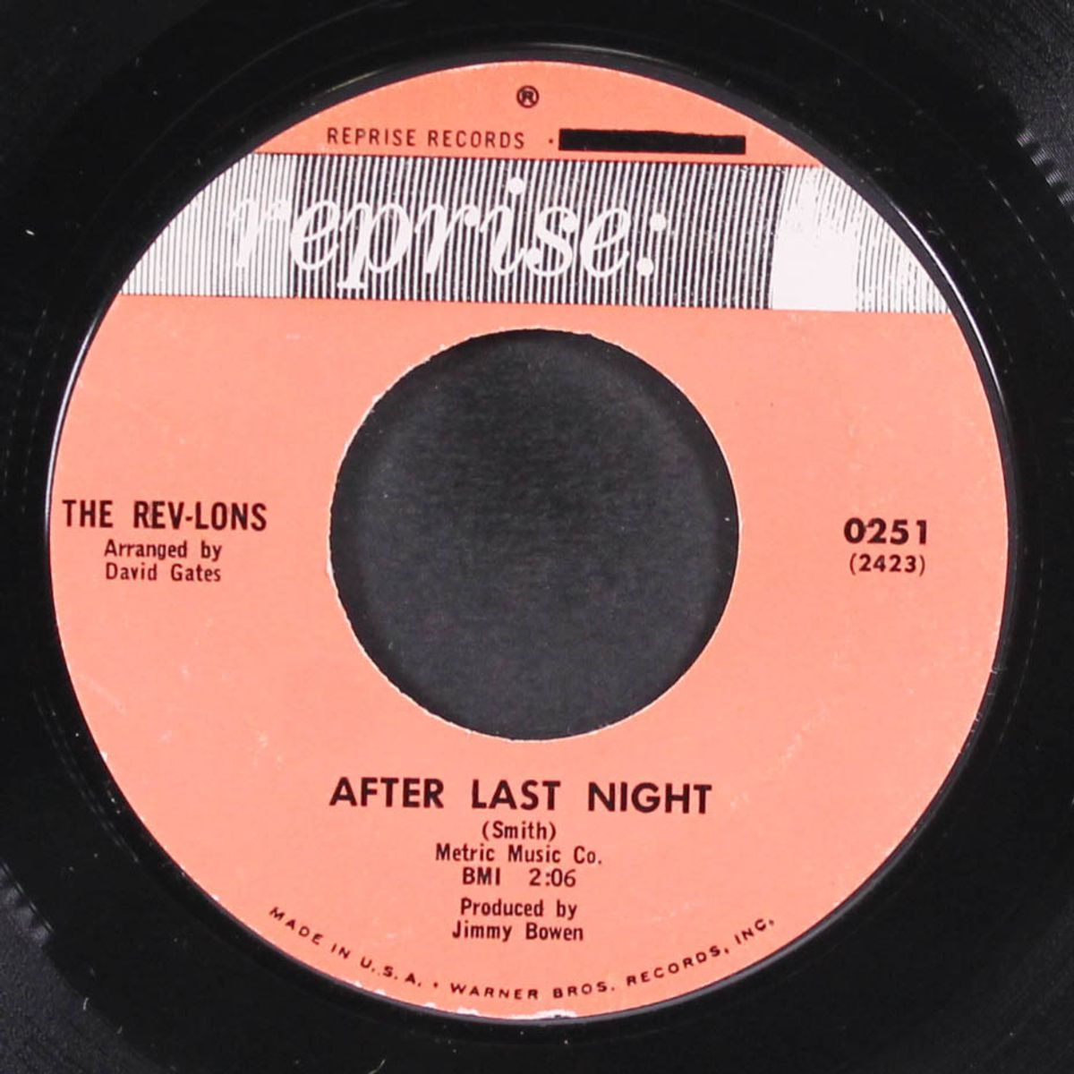 after last night / it's gonna happen some day by REV-LONS