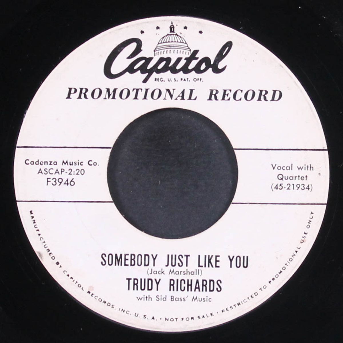 somebody just like you by TRUDY RICHARDS