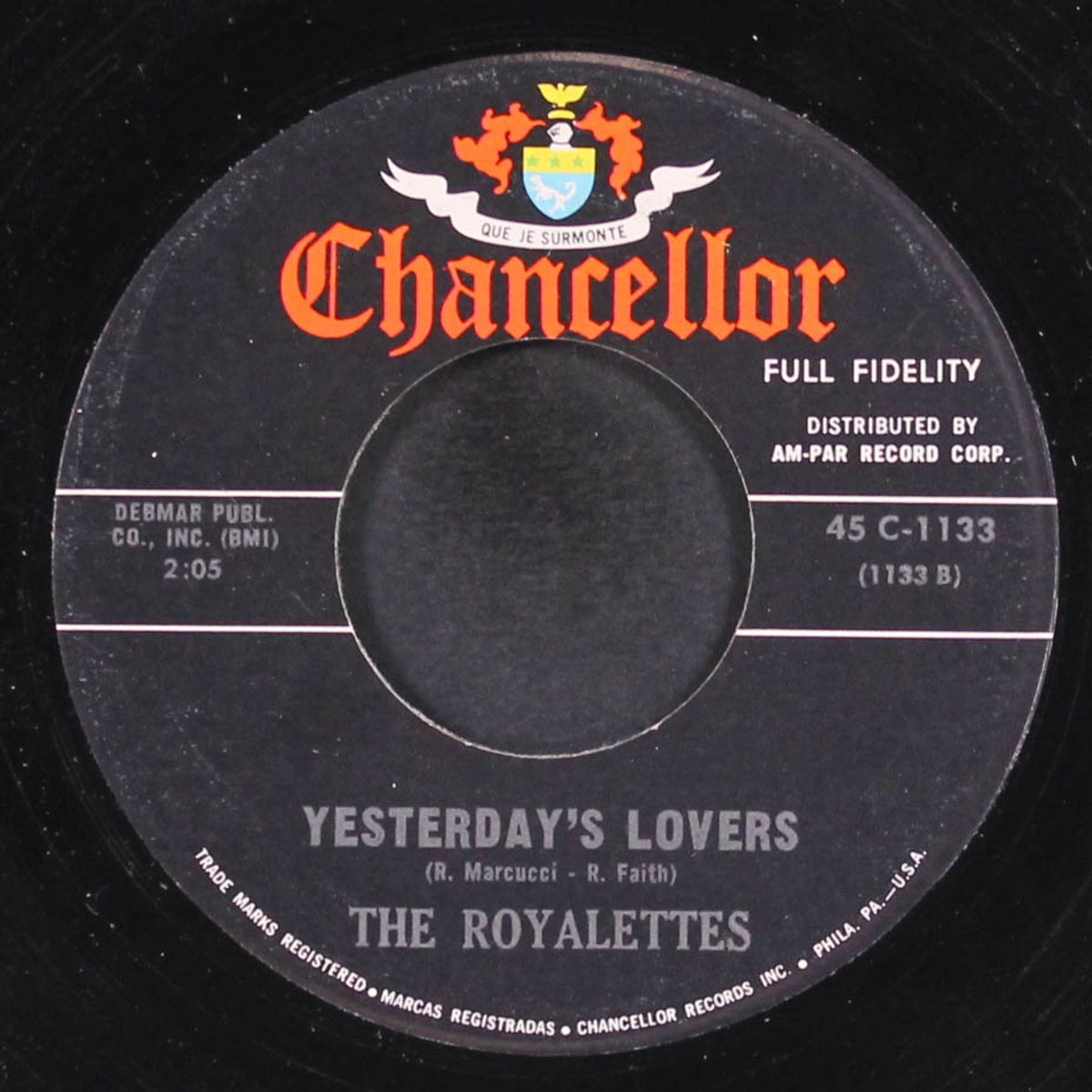 no big thing / yesterday's lovers by ROYALETTES