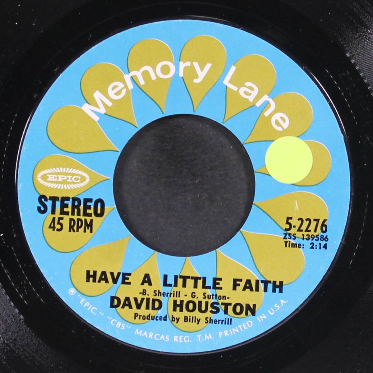 have a little faith / you mean the world to me by DAVID HOUSTON