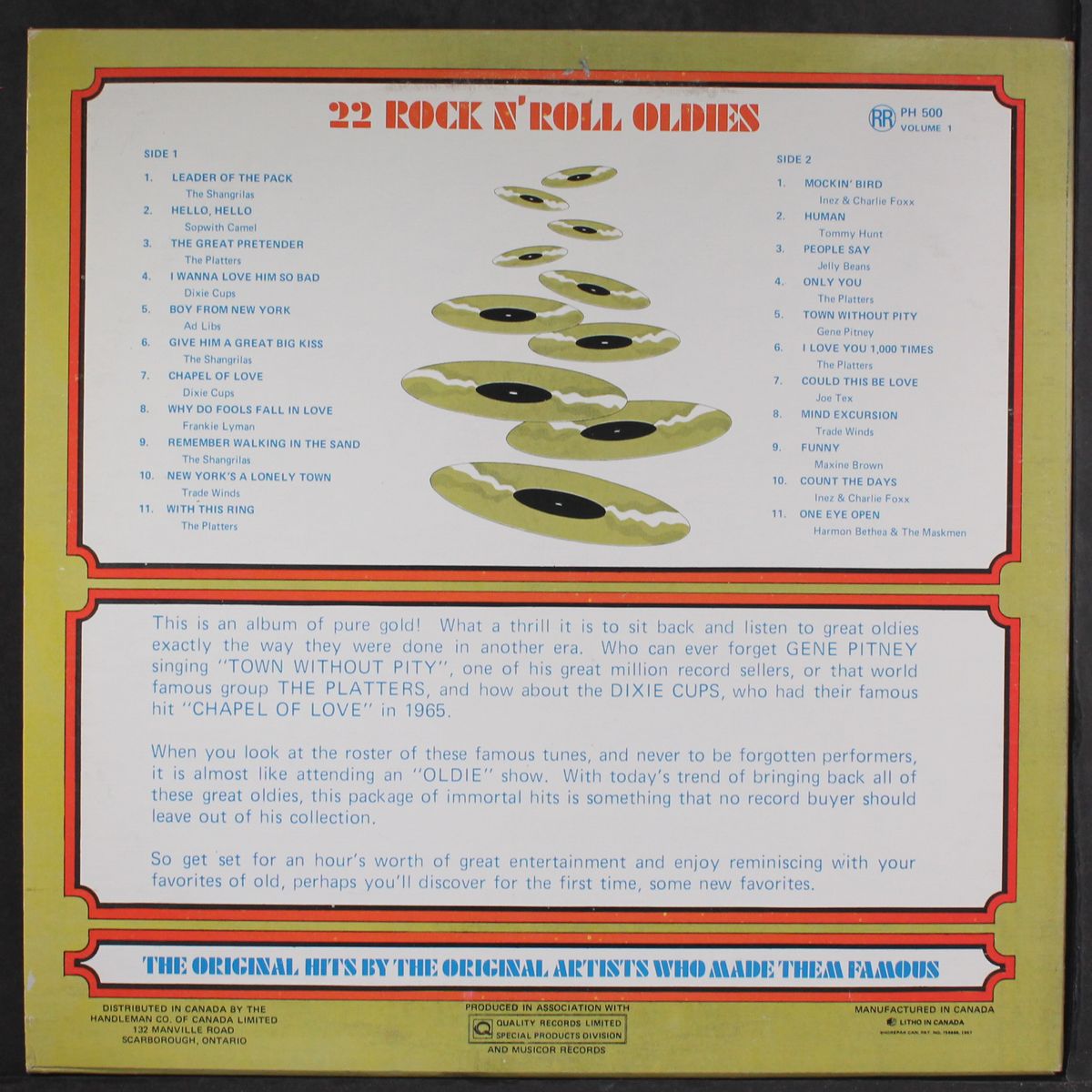 22 rock n' roll favorites by VARIOUS