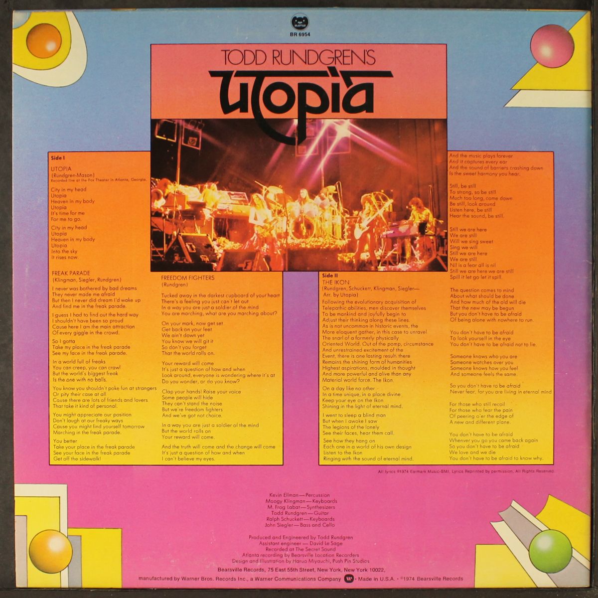 utopia by TODD RUNDGREN