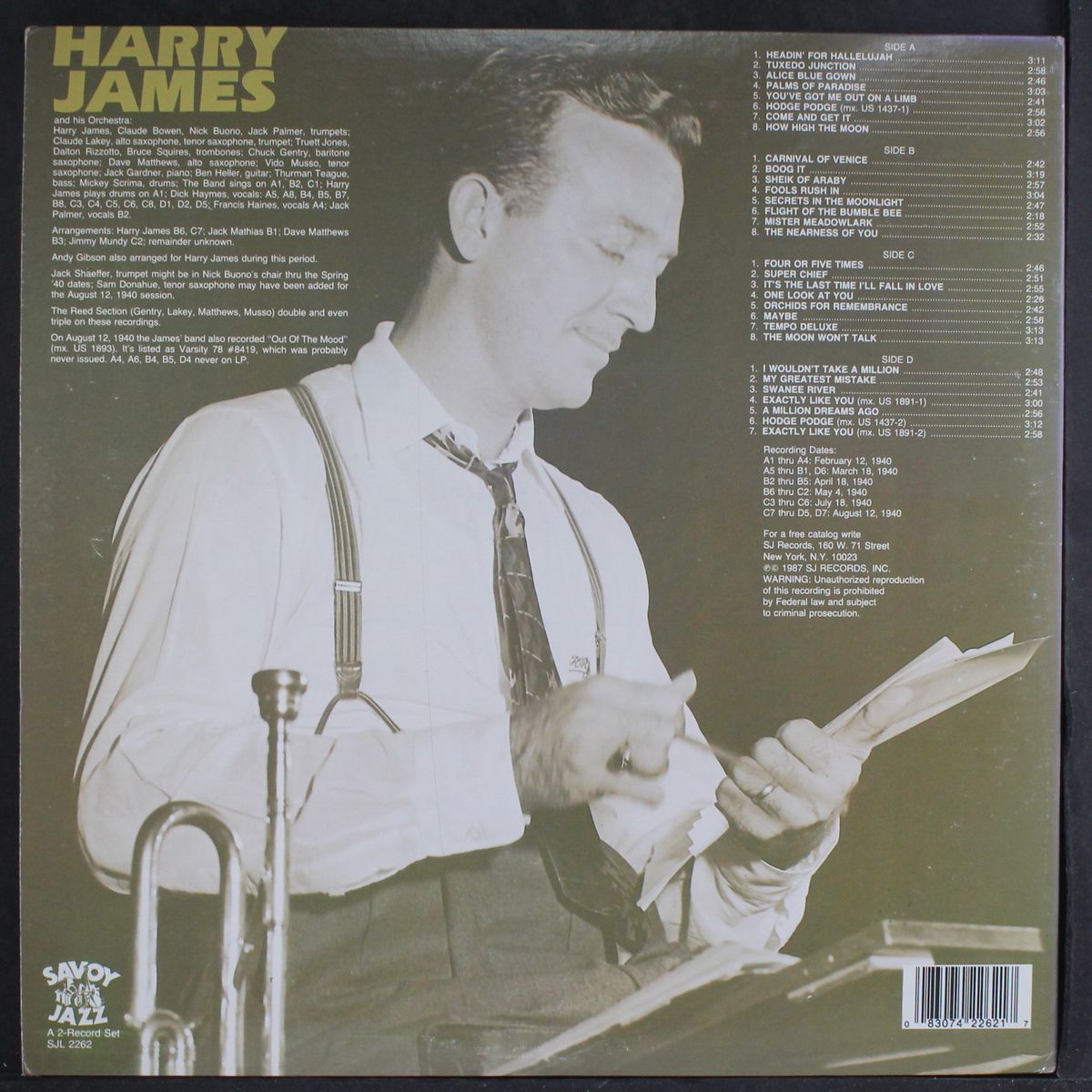 first-team player of the jazz varsity by HARRY JAMES