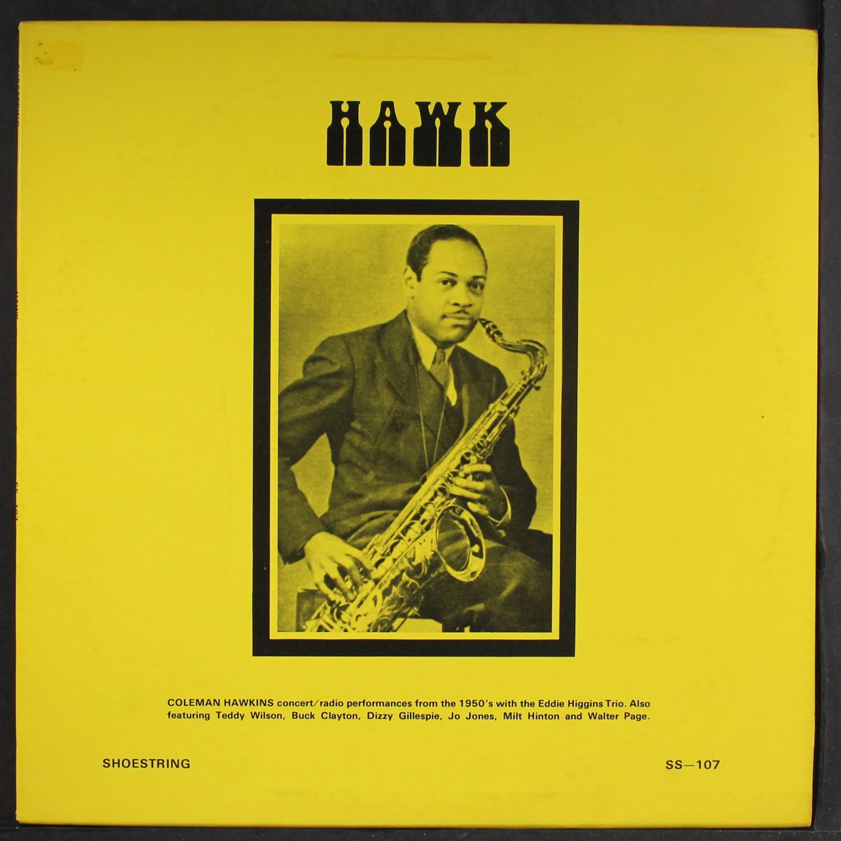 hawk by COLEMAN HAWKINS