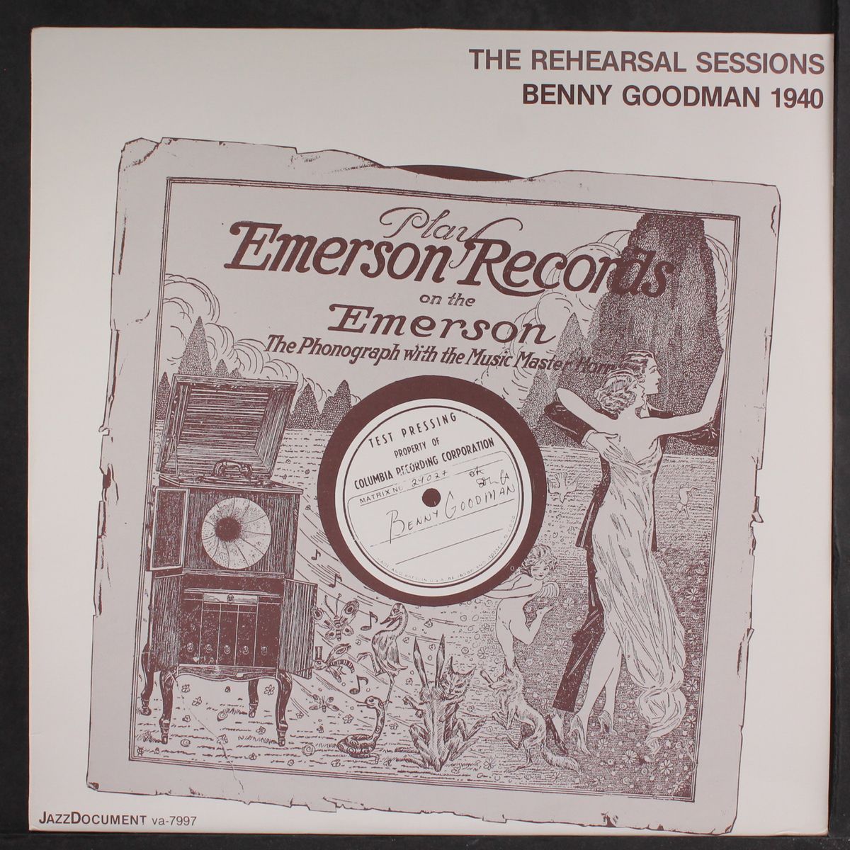 the rehearsal sessions 1940 by BENNY GOODMAN