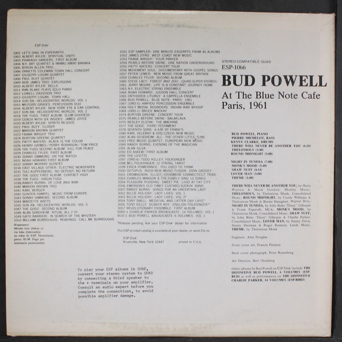 1924-1966 by BUD POWELL