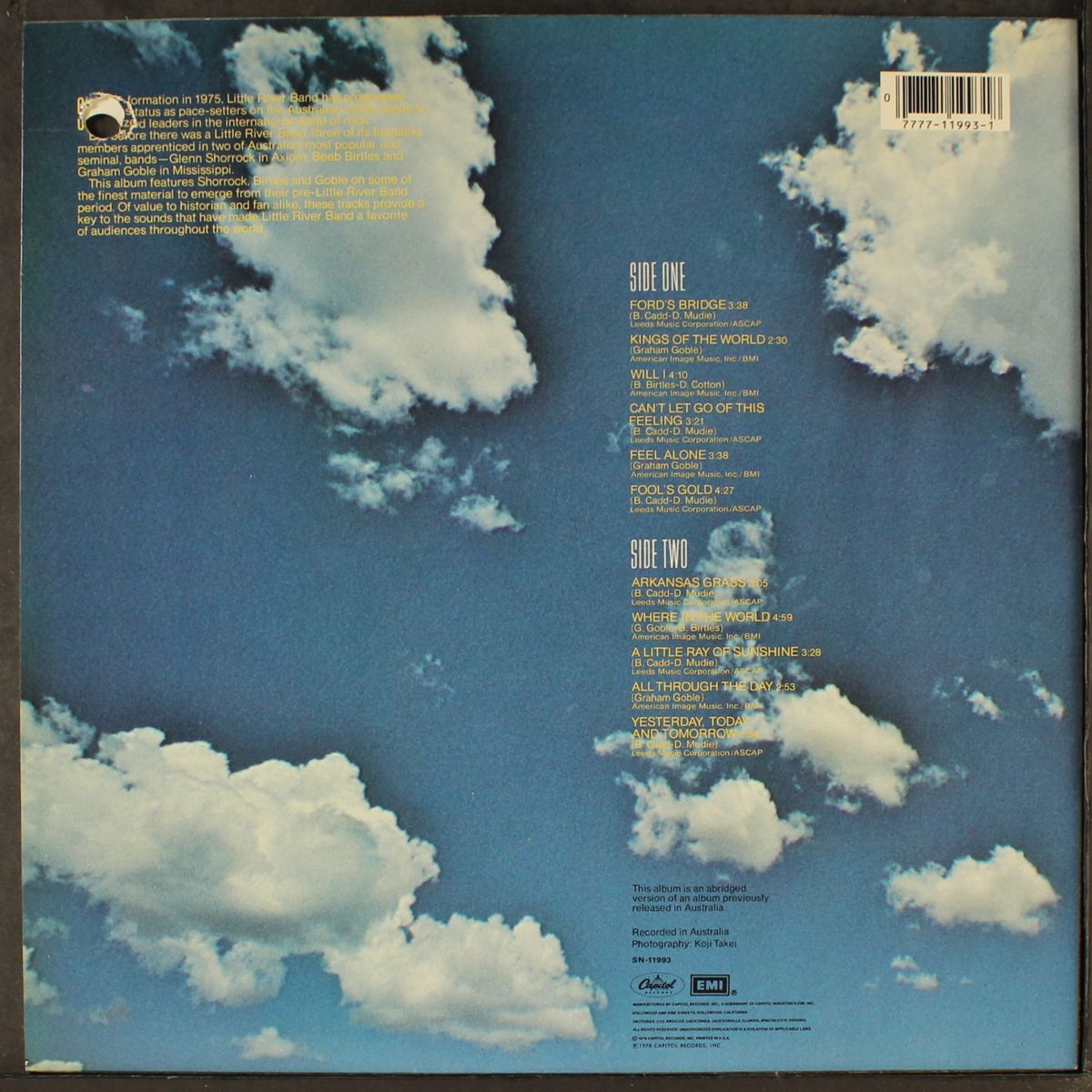 beginnings: before little river band by GLENN SHORROCK / BEEB BIRTLES / GRAHAM GOBLE