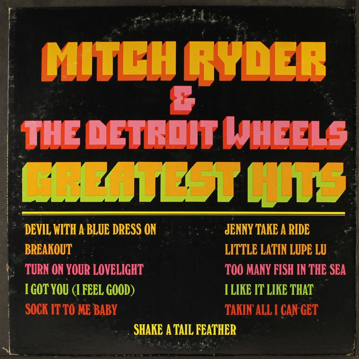 greatest hits by MITCH RYDER