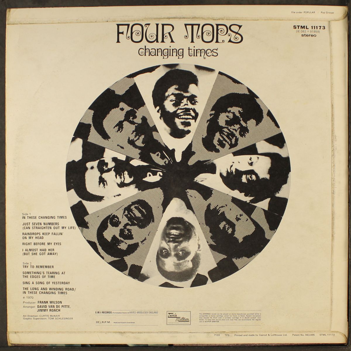changing times by FOUR TOPS