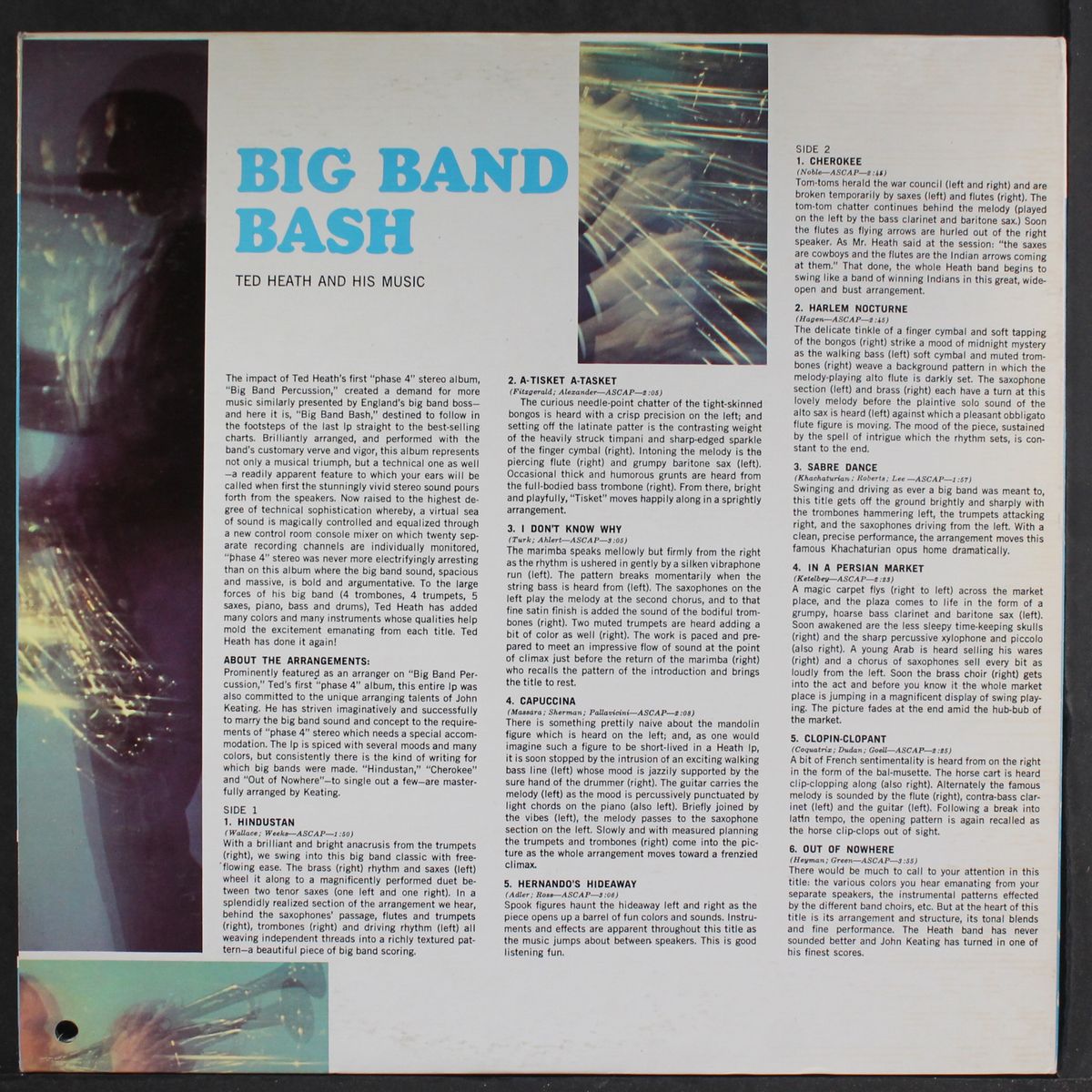 big band bash by TED HEATH