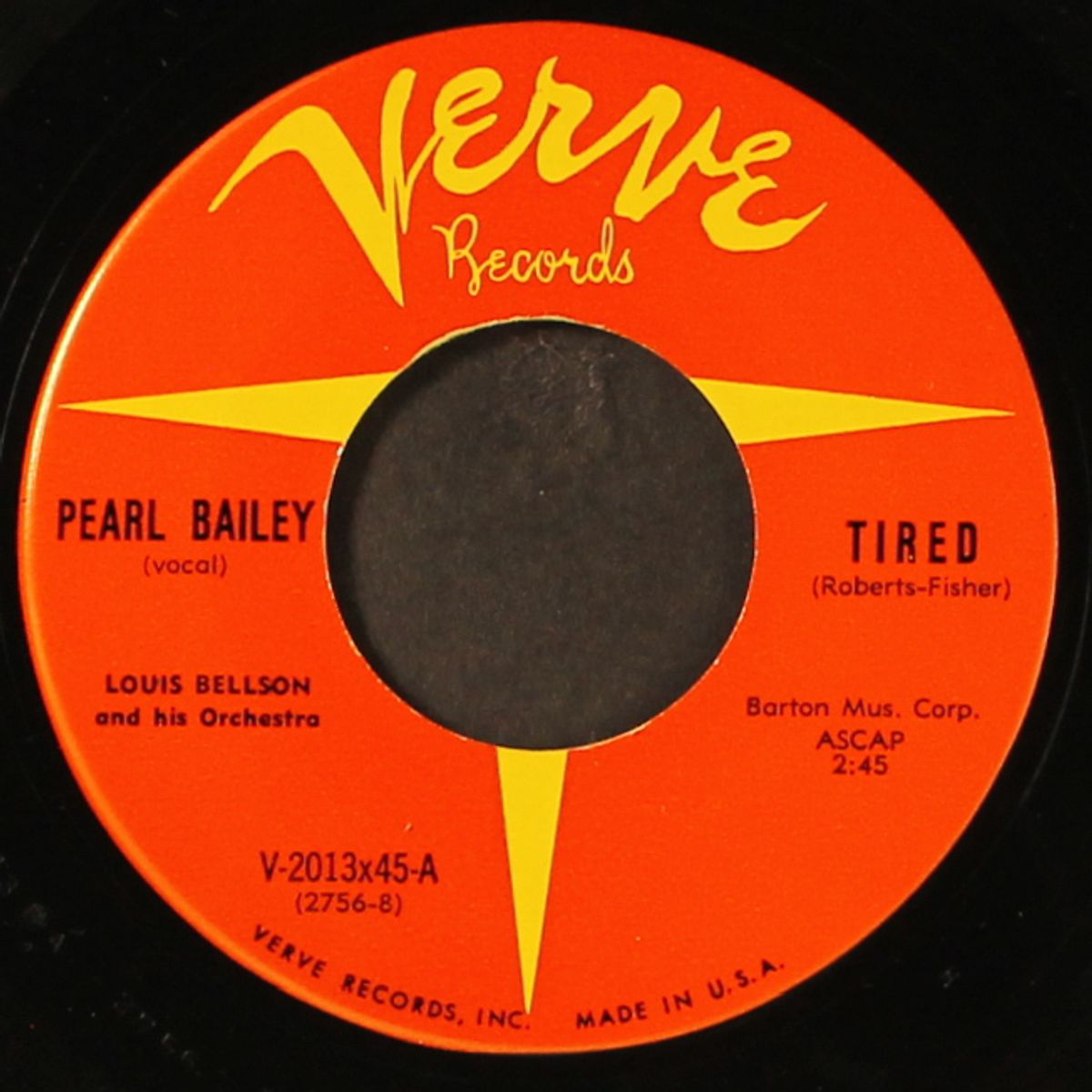 tired / go back where you stayed last night by PEARL BAILEY