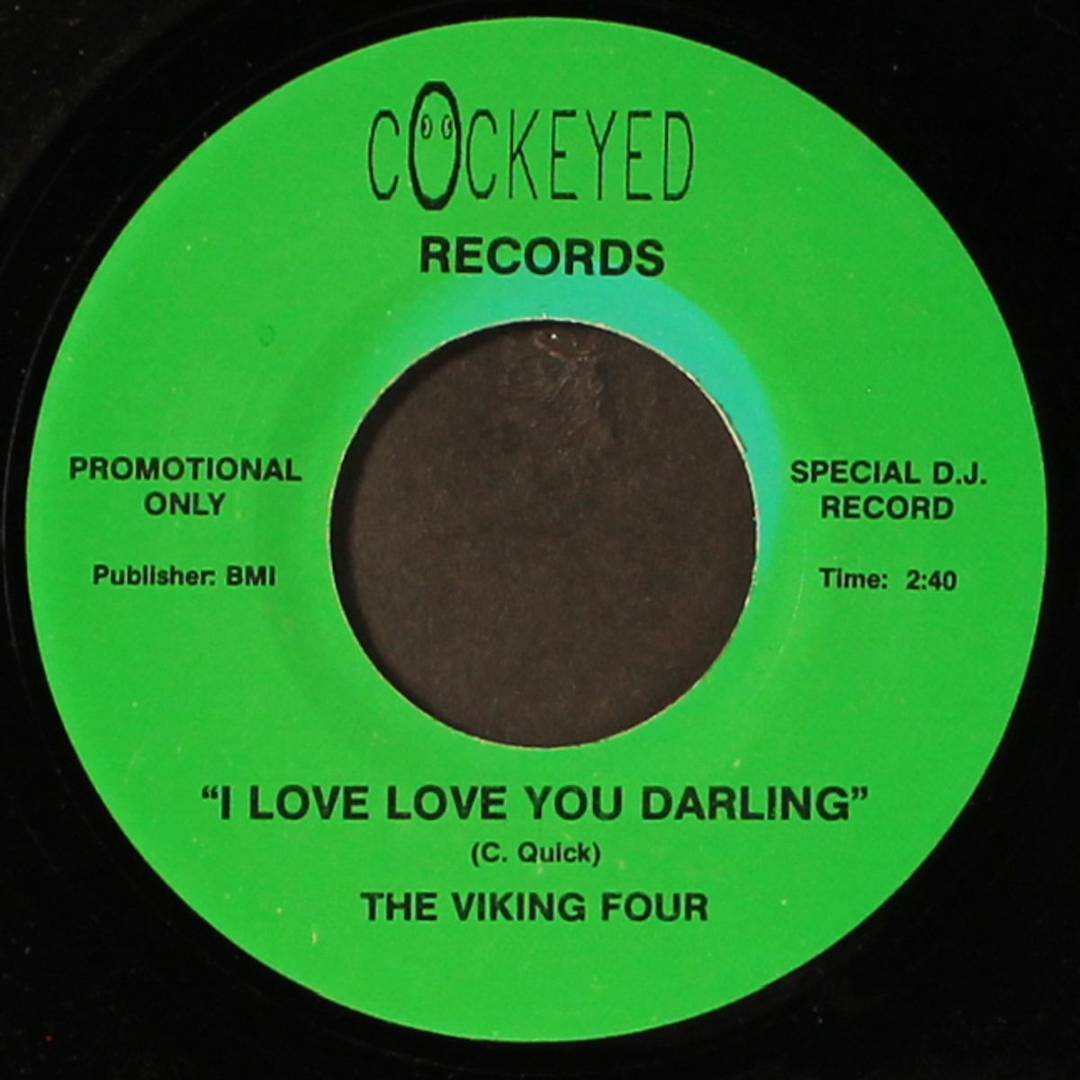 audacious / i love love you darling by BUDDY JAY / VIKING FOUR