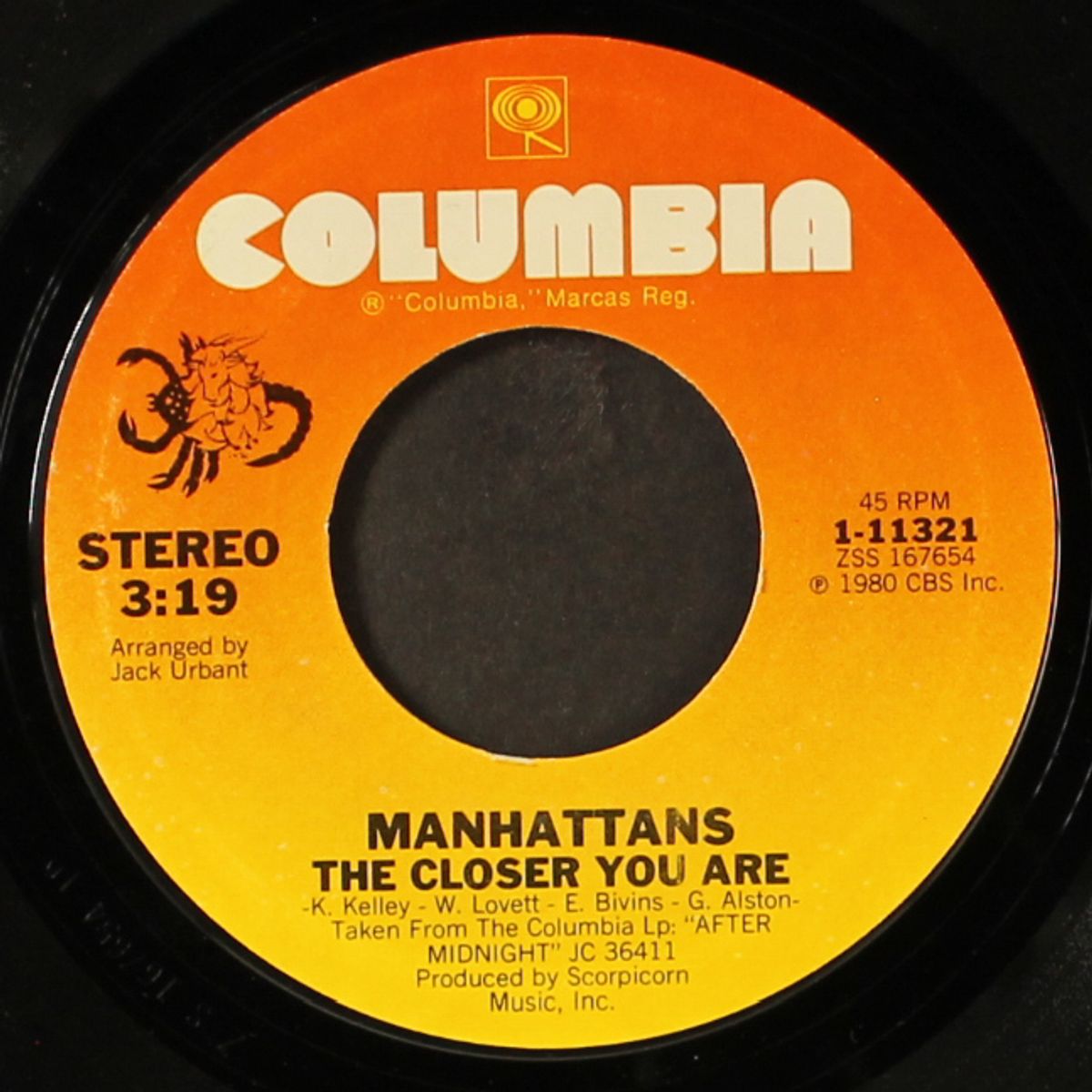girl of my dream / the closer you are by MANHATTANS