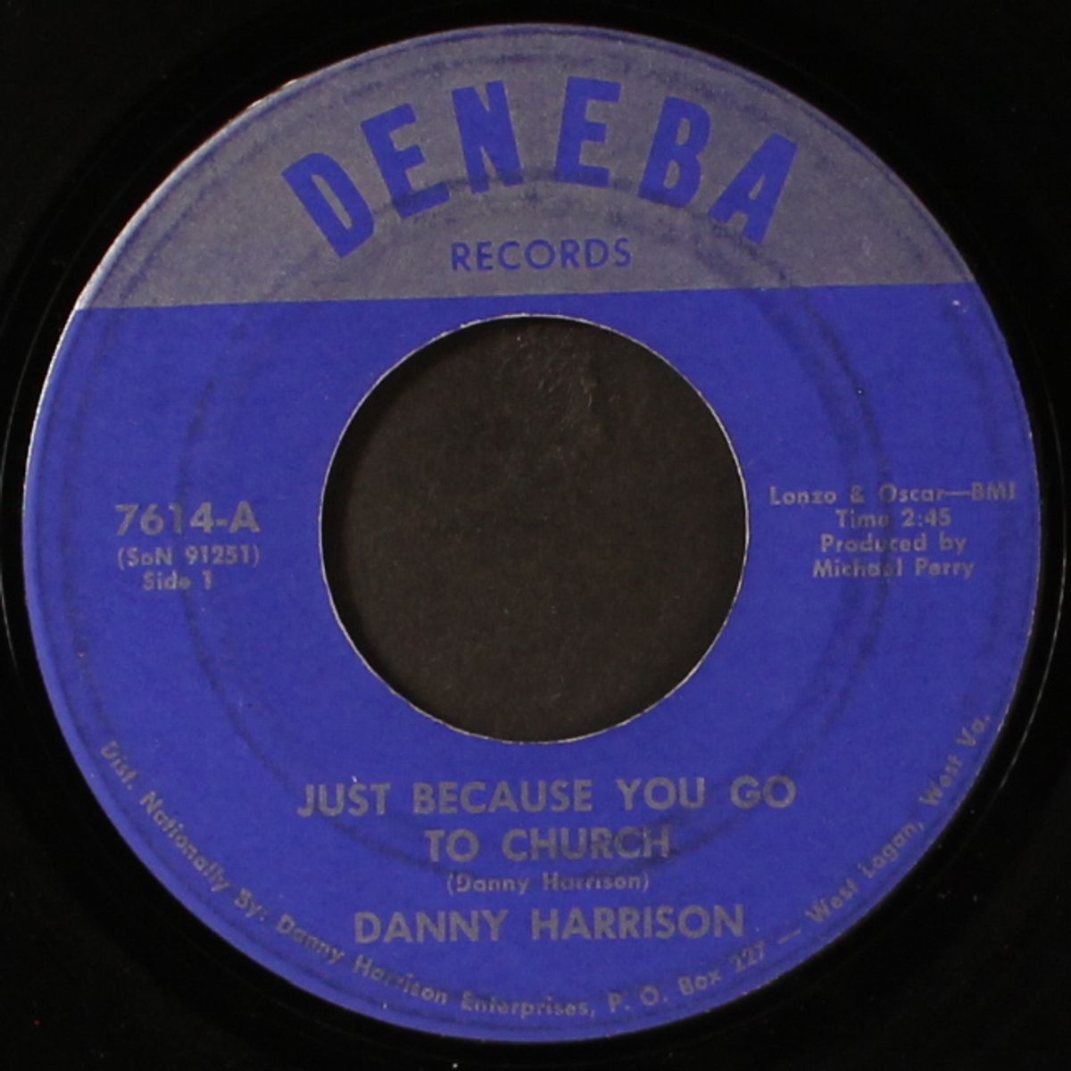 just because you go to church by DANNY HARRISON