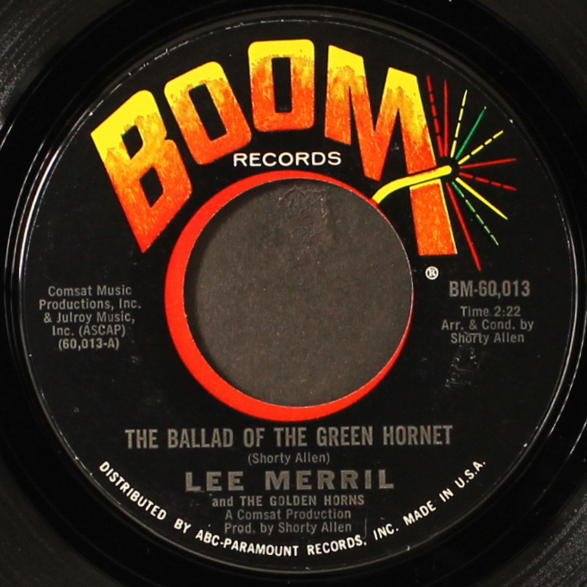the ballad of the green hornet / off the wall by LEE MERRIL