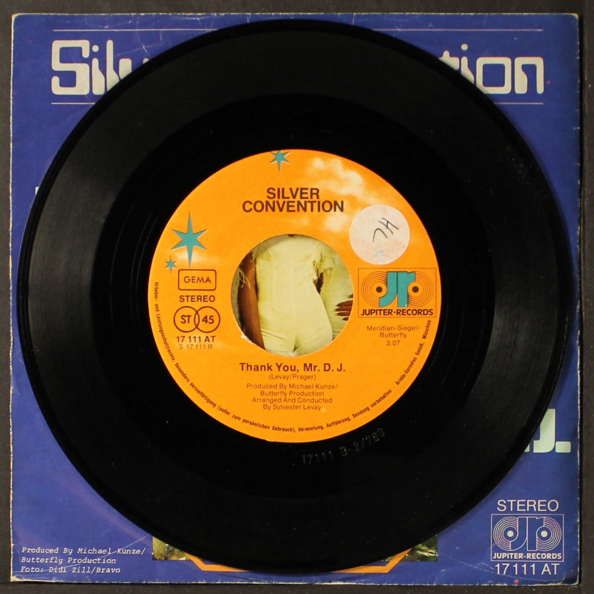 no no joe / thank you mr. dj by SILVER CONVENTION
