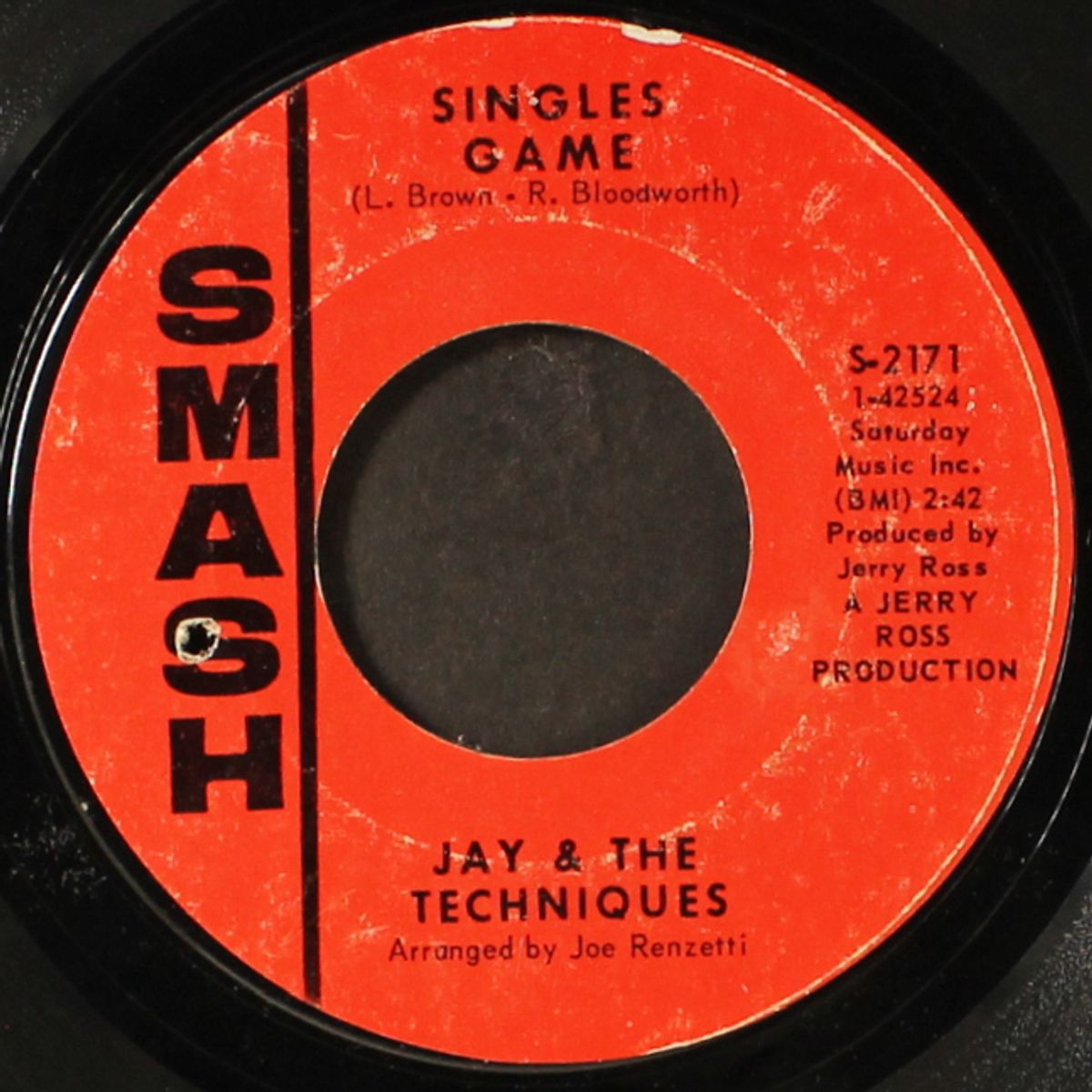 singles game / baby how easy your heart forgets me by JAY & TECHNIQUES
