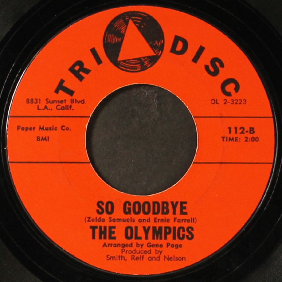 the broken hip / so goodbye by OLYMPICS