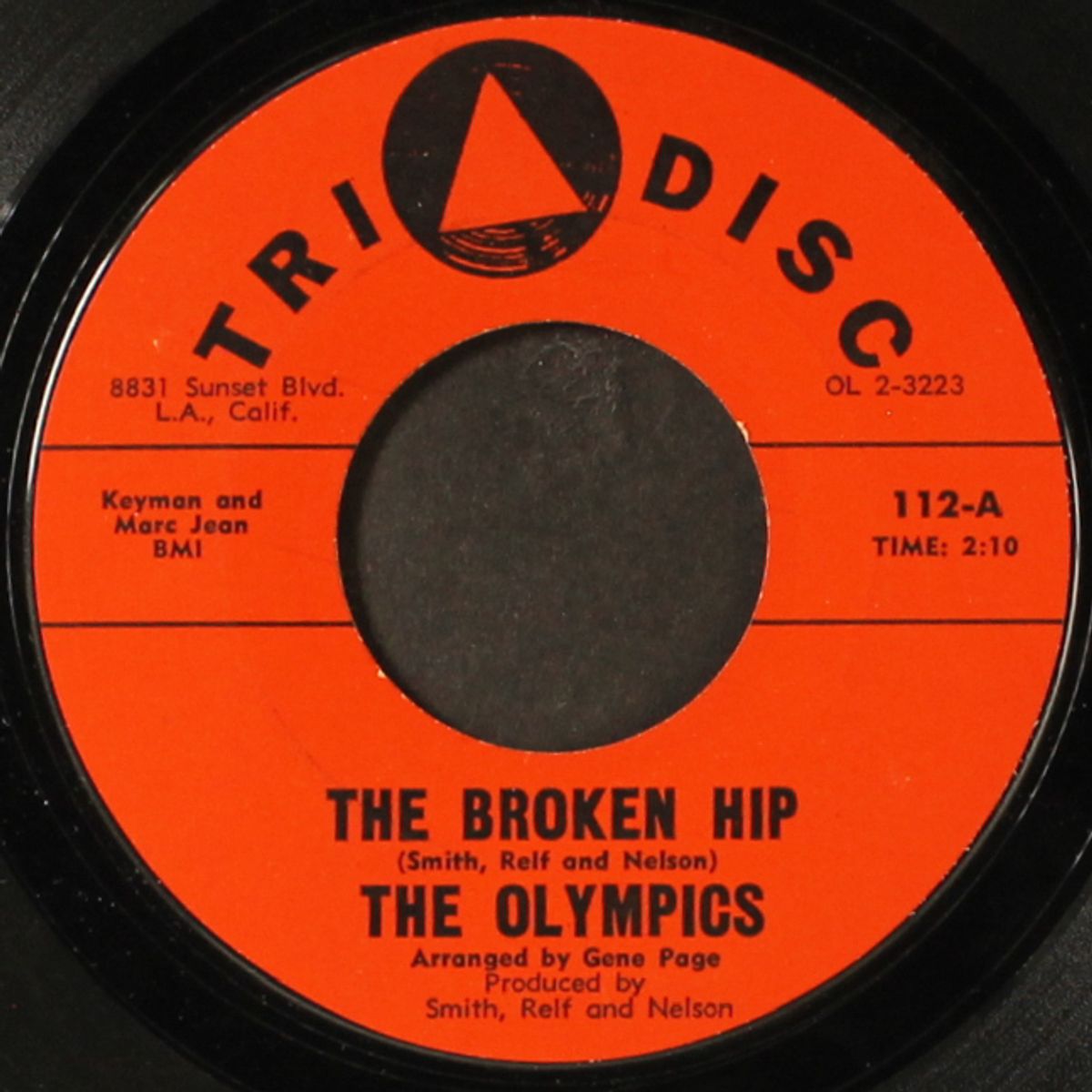 the broken hip / so goodbye by OLYMPICS